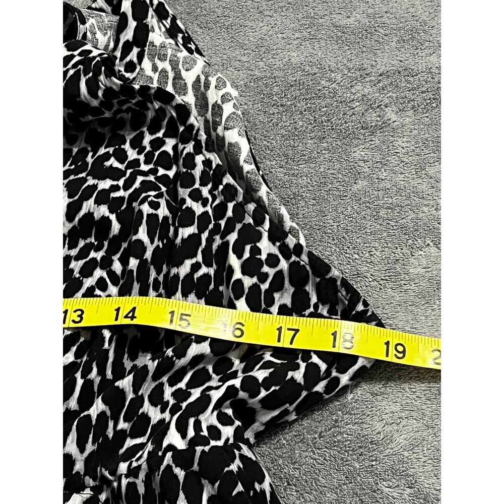 Torrid Leopard Print Smocked Halter Midi Dress Retro Chic Plus Size 00 - Picture 4 of 7